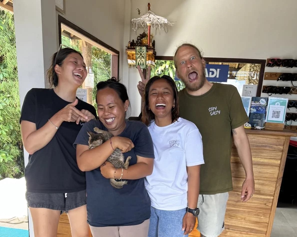 Salty Finns Diving Bali