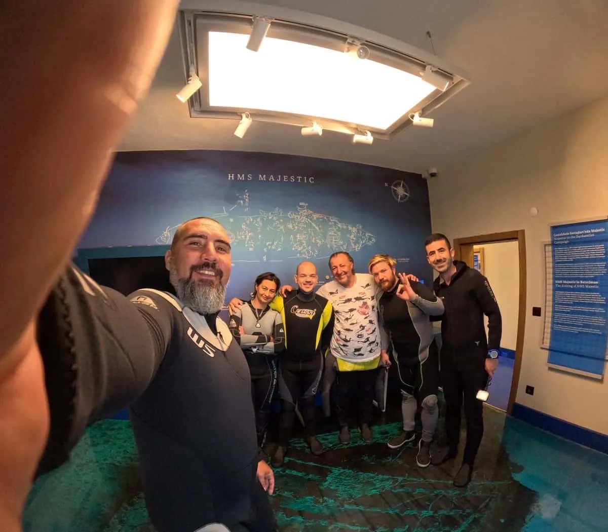 Vertical Scuba Diving