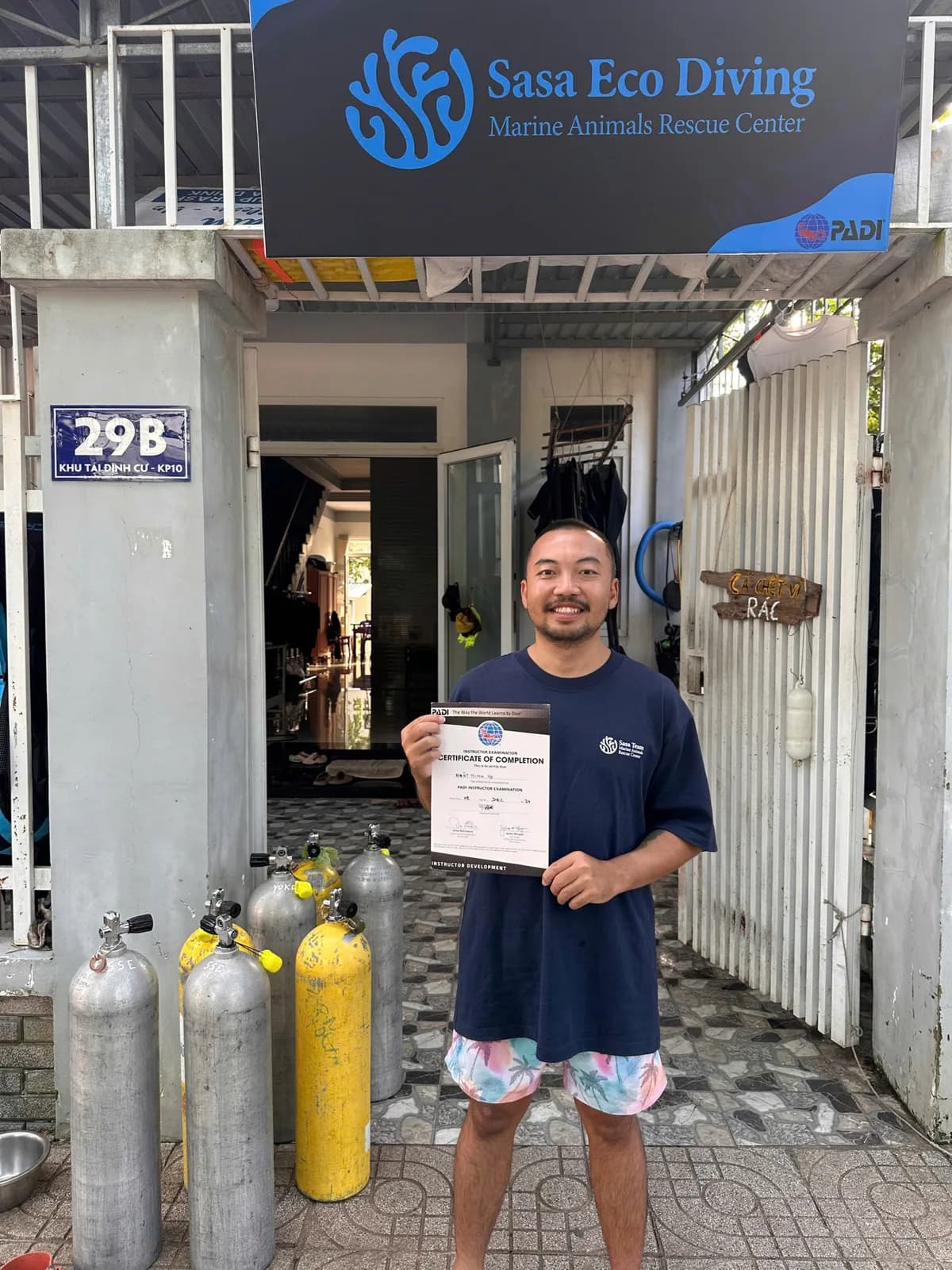 Sasa Eco Diving - Marine Animals Rescue Center