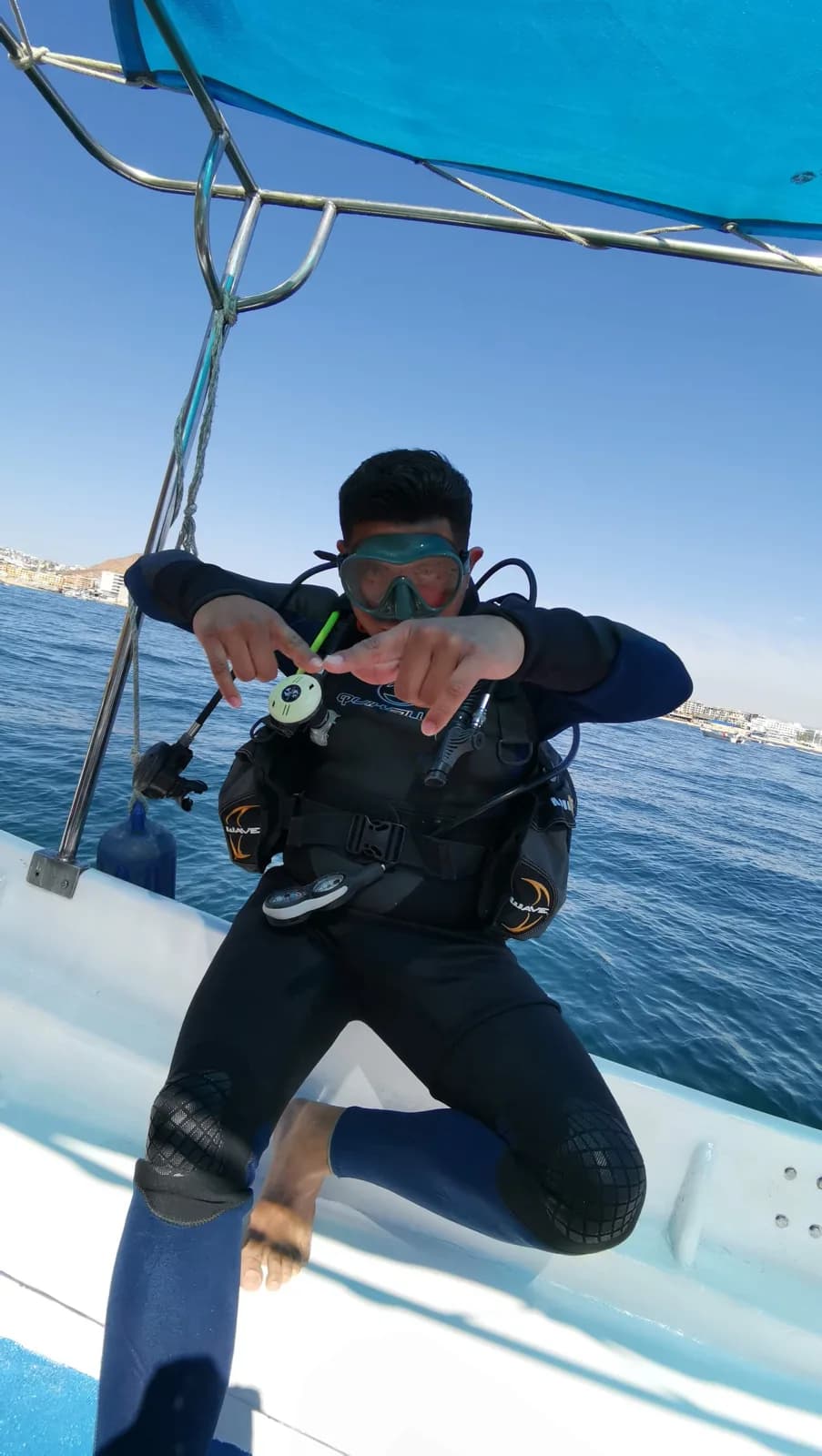 Scuba Diving in Cabo.