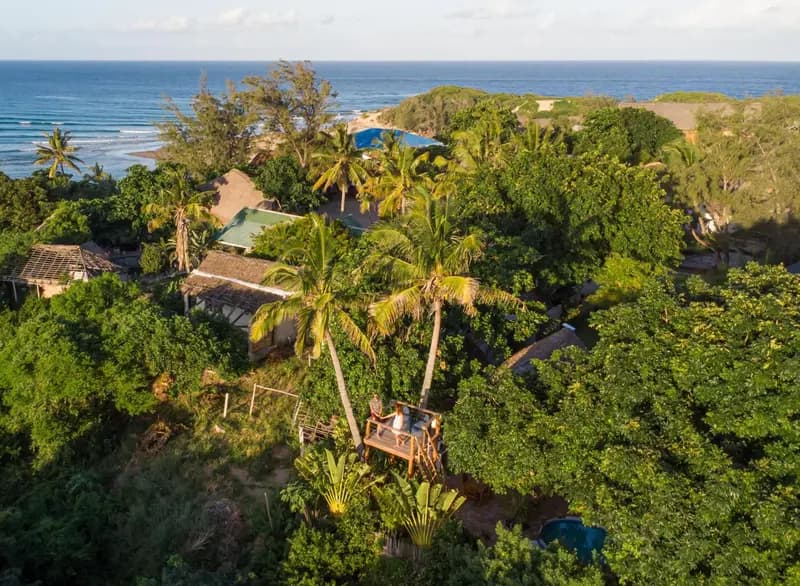 Kitesurf Tofo House - 1 minute walk from beach and center