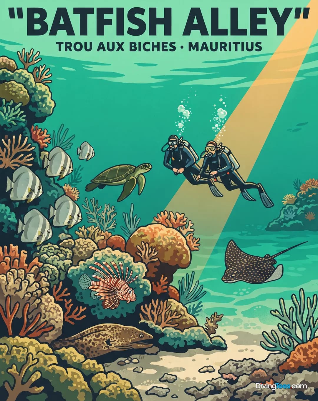 Batfish Alley - Banc rouge