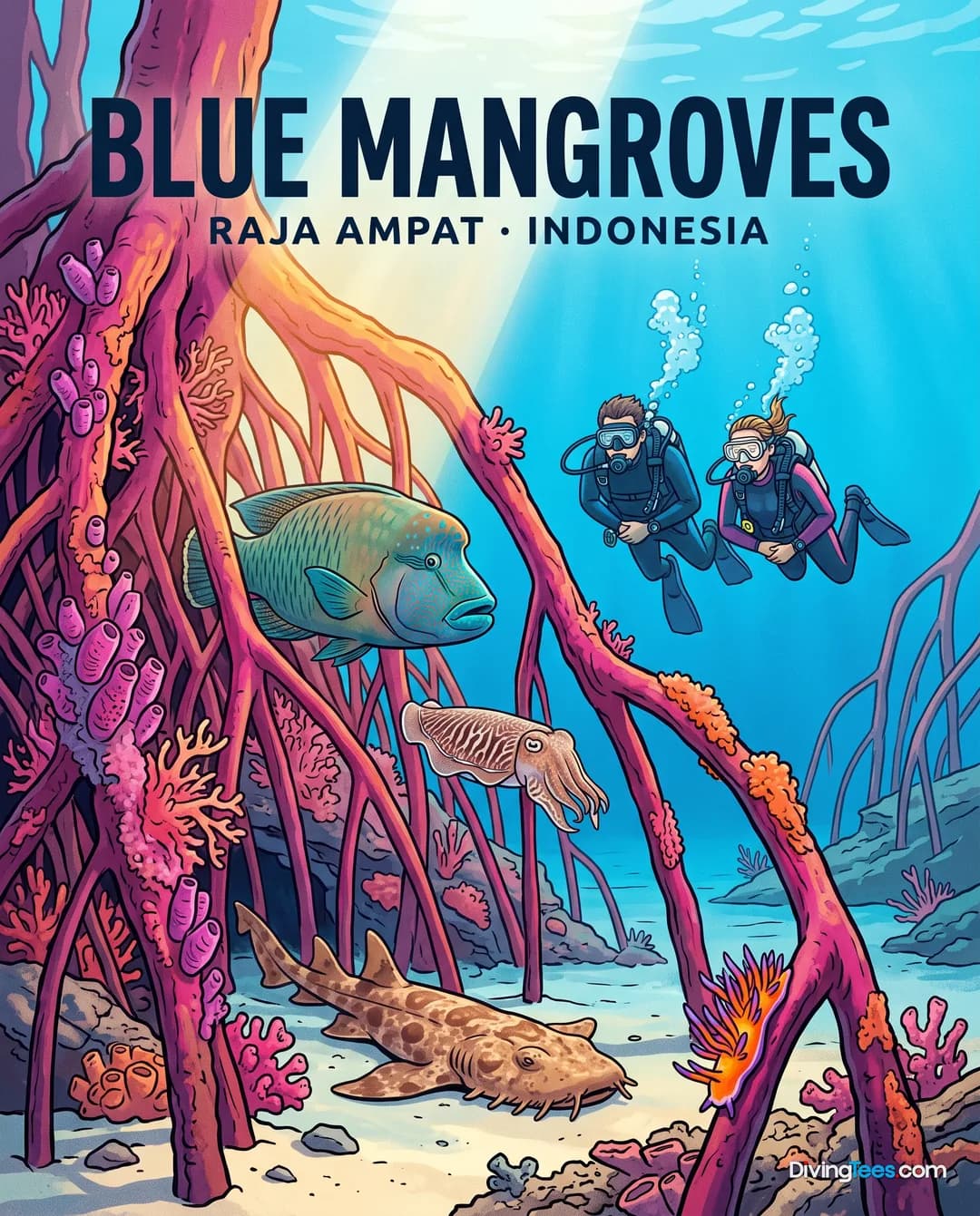 Blue Water Mangroves