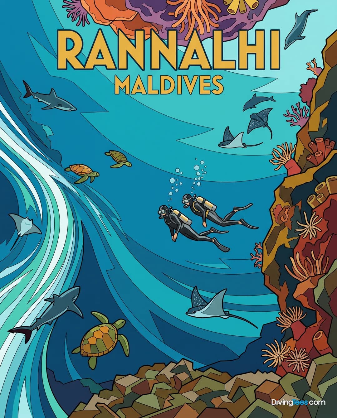 Canaux autour de Rannalhi