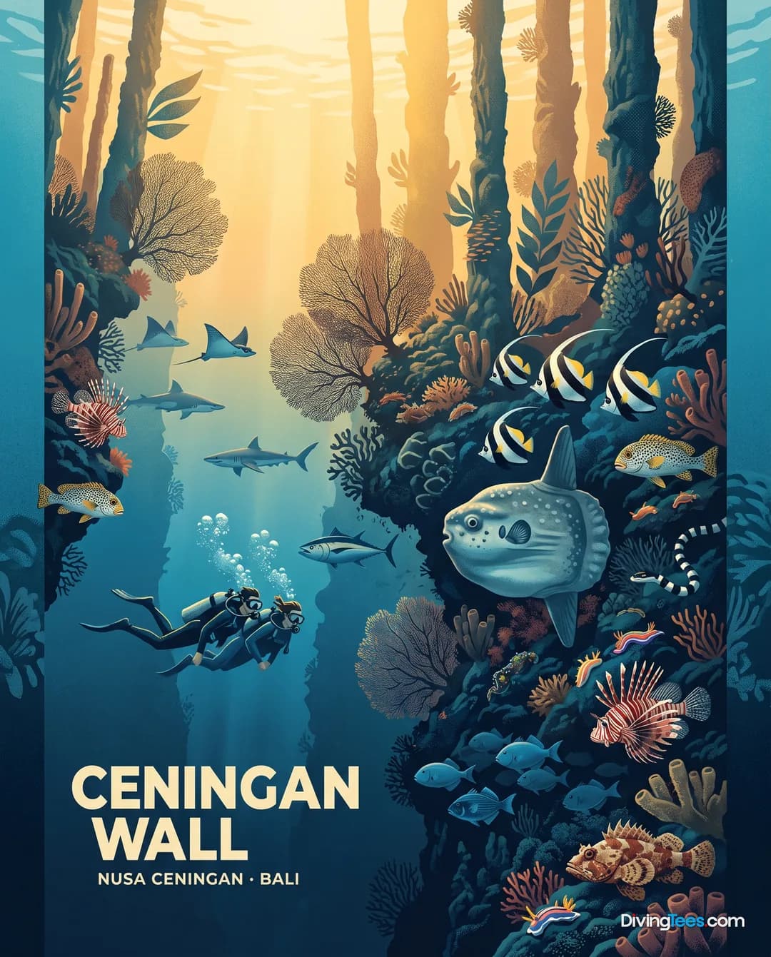 Ceningan Wall