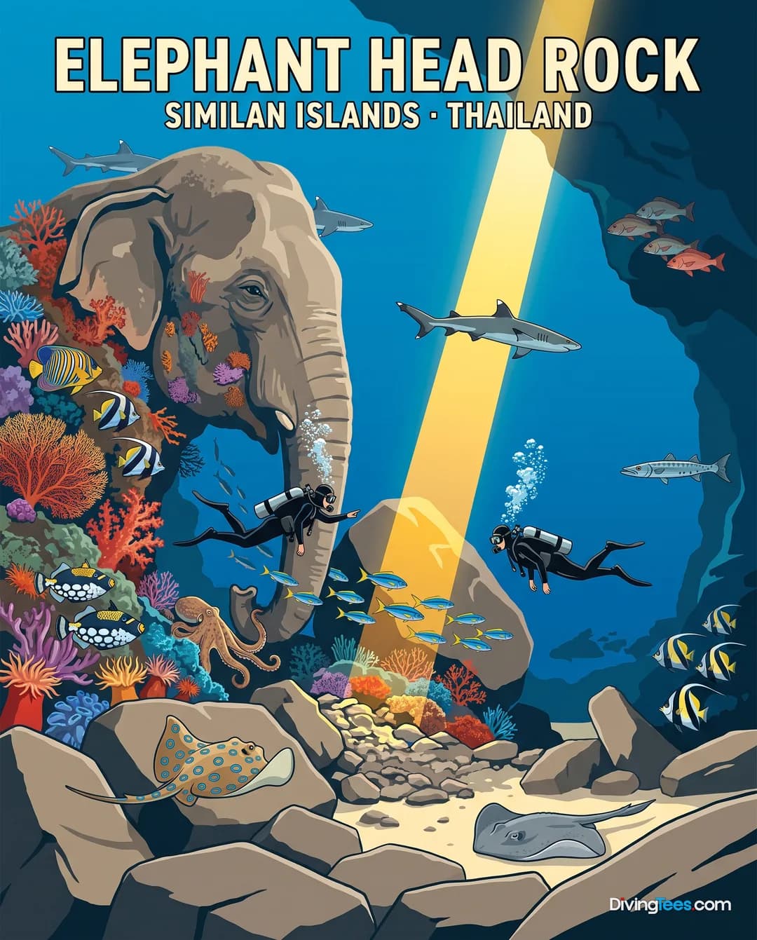Elephant Head Rock