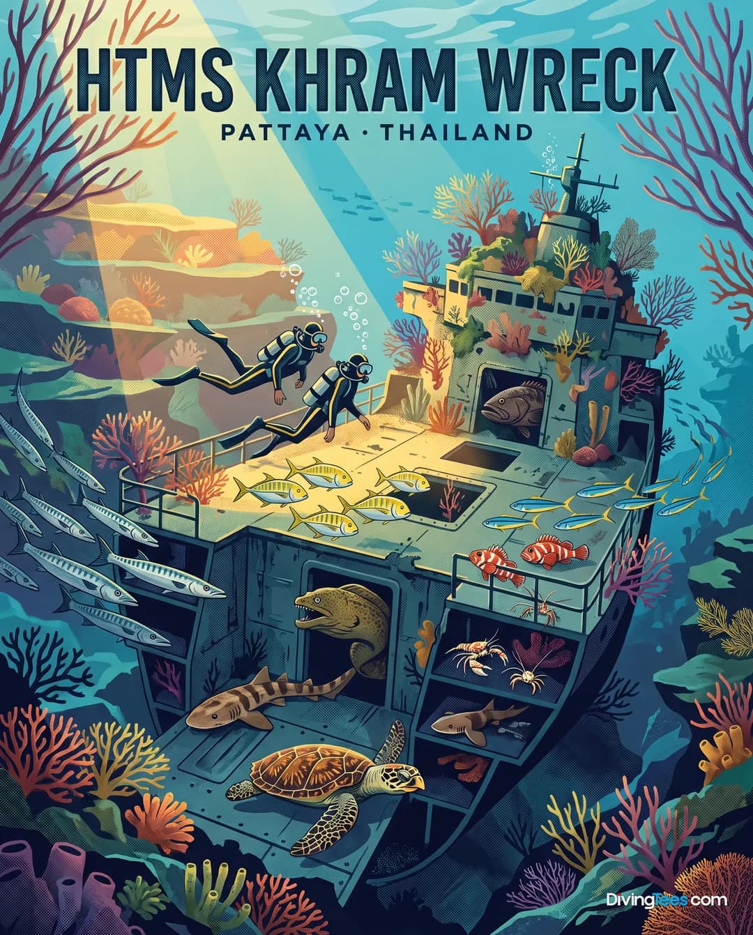 HTMS Khram Wreck