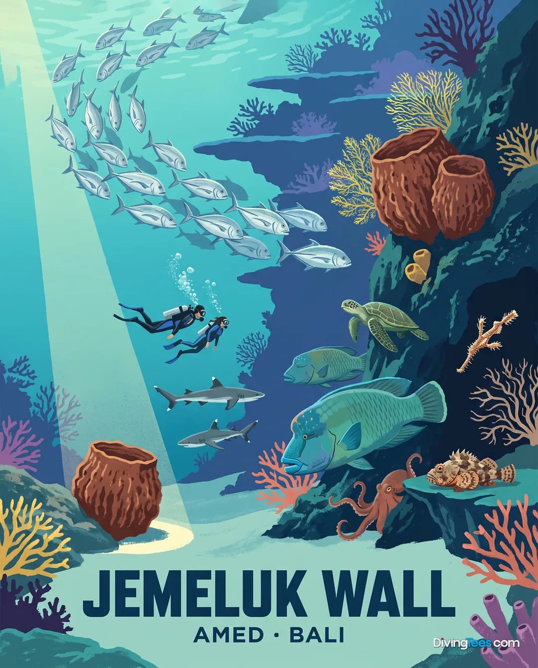 Jemeluk Wall