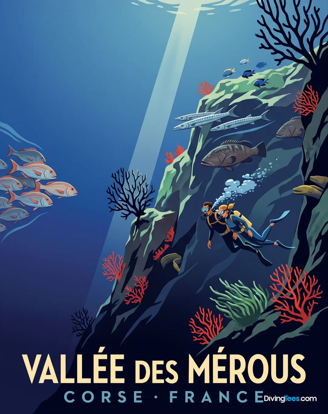 La vallée des mérous