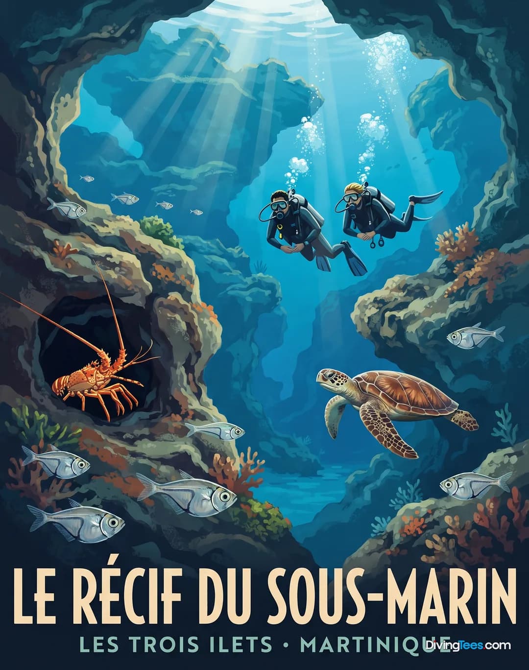 Le récif du Sous-Marin