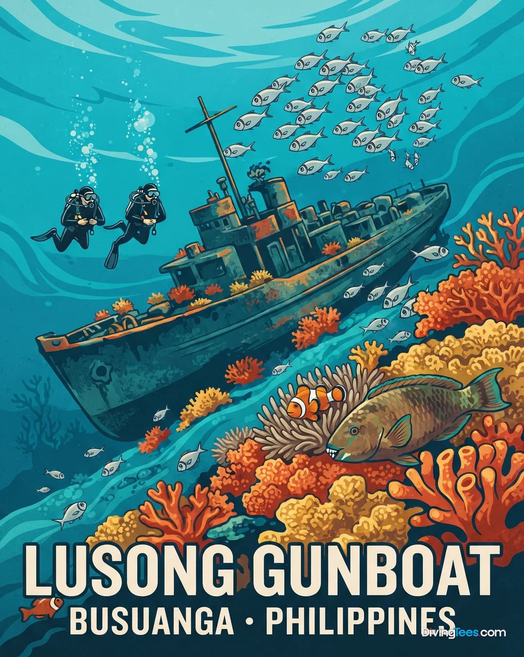Lusong Gunboat