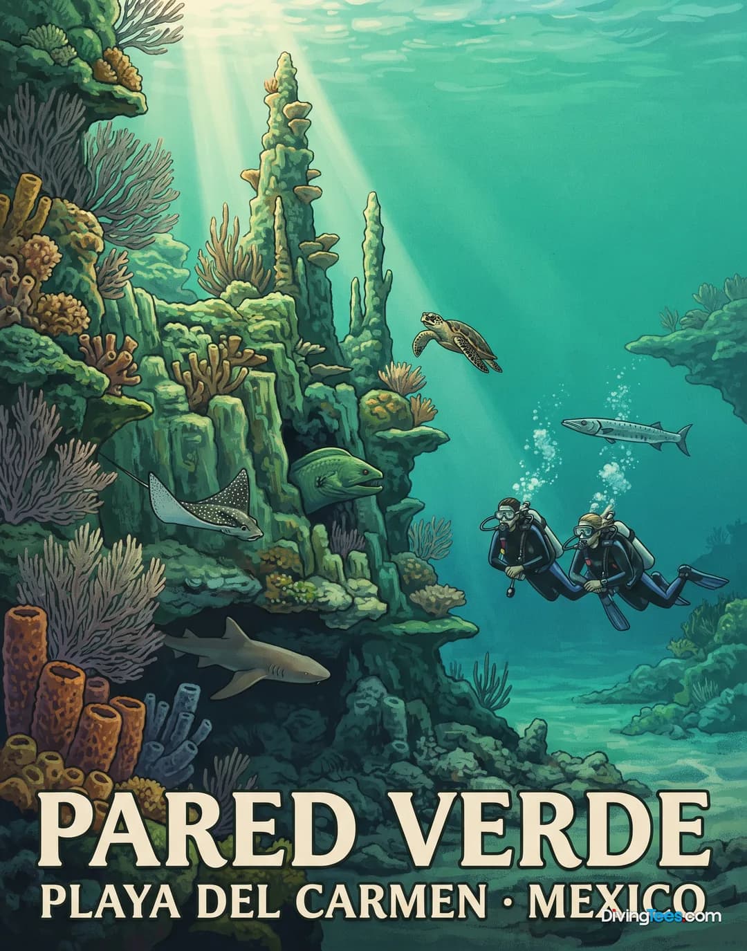 Pared Verde