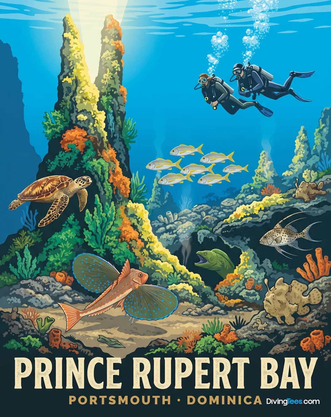Prince Rupert Bay Volcano Site