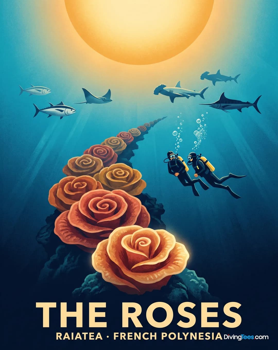 The roses